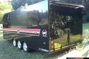 Enclosed Race Car Trailer