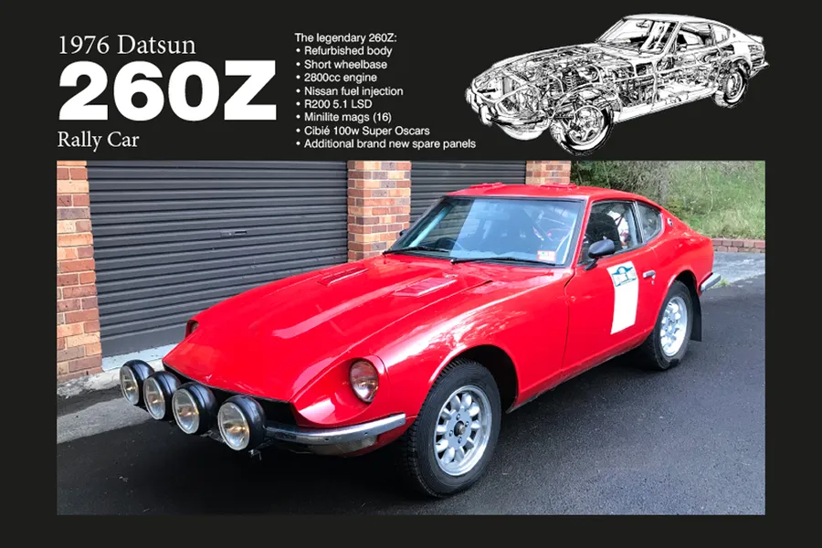 1974 Datsun 260Z Rally Car