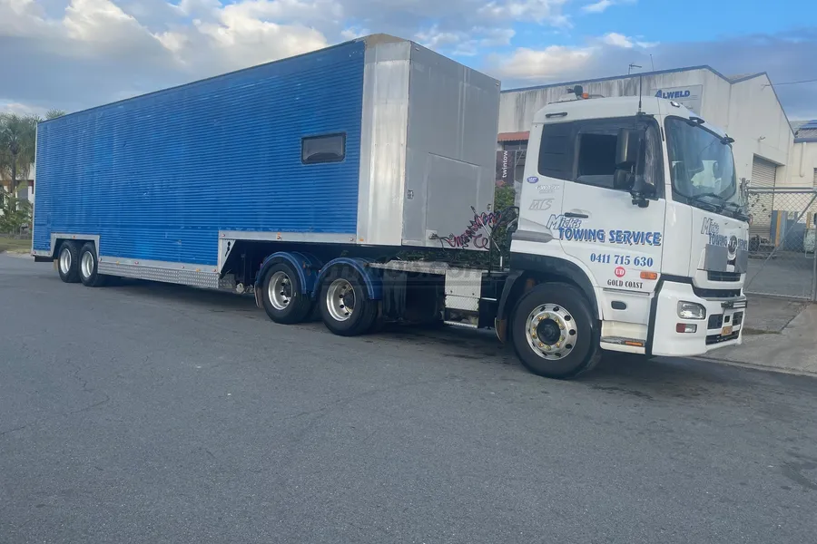 Enclosed Semi Race Car Trailer